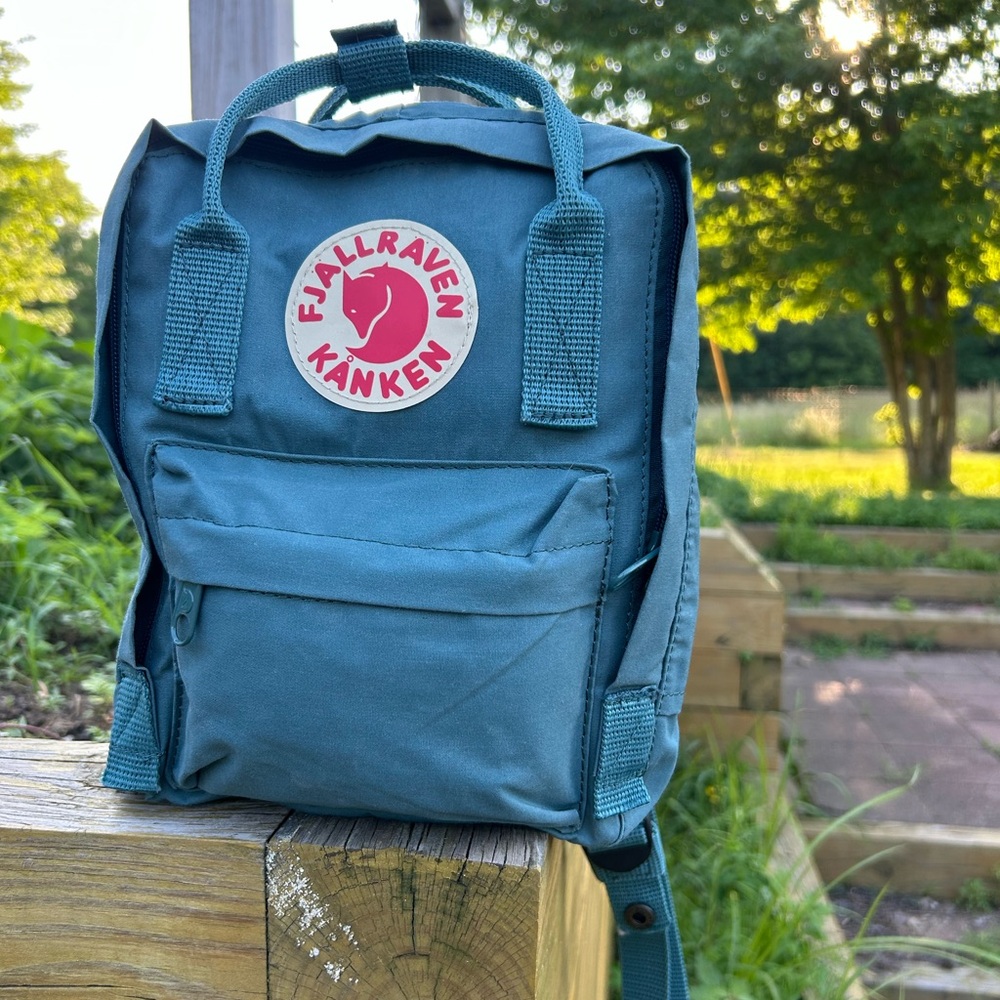 Fjallraven Kanken Blue Backpack